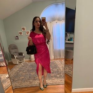 Shop The Mint Hot Pink Dress